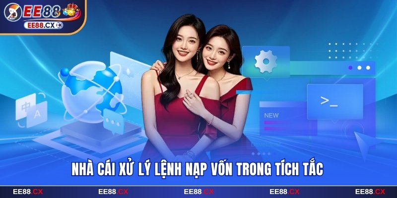 Nạp Tiền EE88 - Các Phương Thức Nạp Nhanh Và An Toàn 10 EE88 xử lý lệnh nạp vốn trong tích tắc