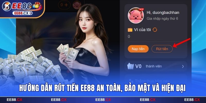Hướng Dẫn Rút Tiền EE88 Dễ Dàng, An Toàn Và Nhanh Gọn